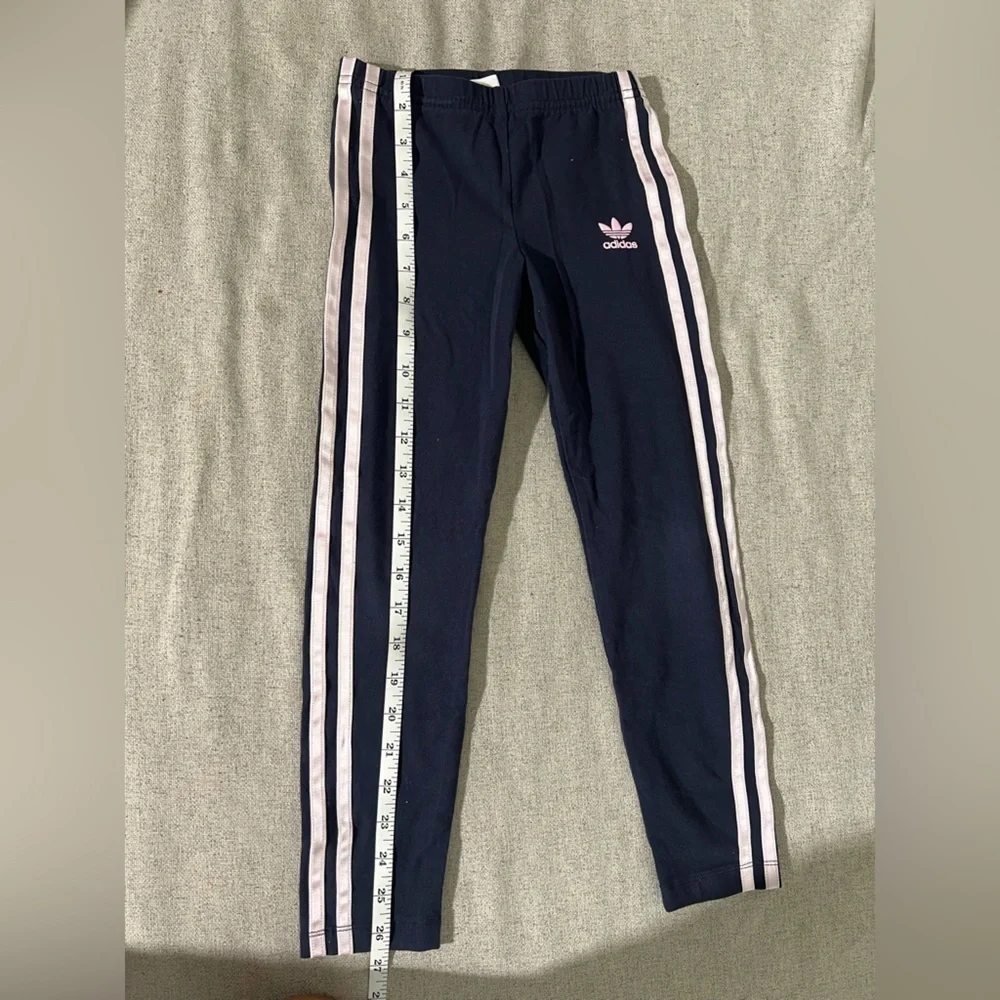 Adidas Girls Tracksuit Set XS | Hoodie & Leggings | 2 Piece Logo Outfit - Picture 6 of 7